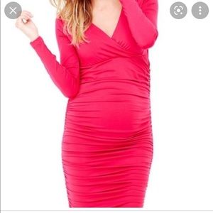 Ingrid & Isabel hot pink dress